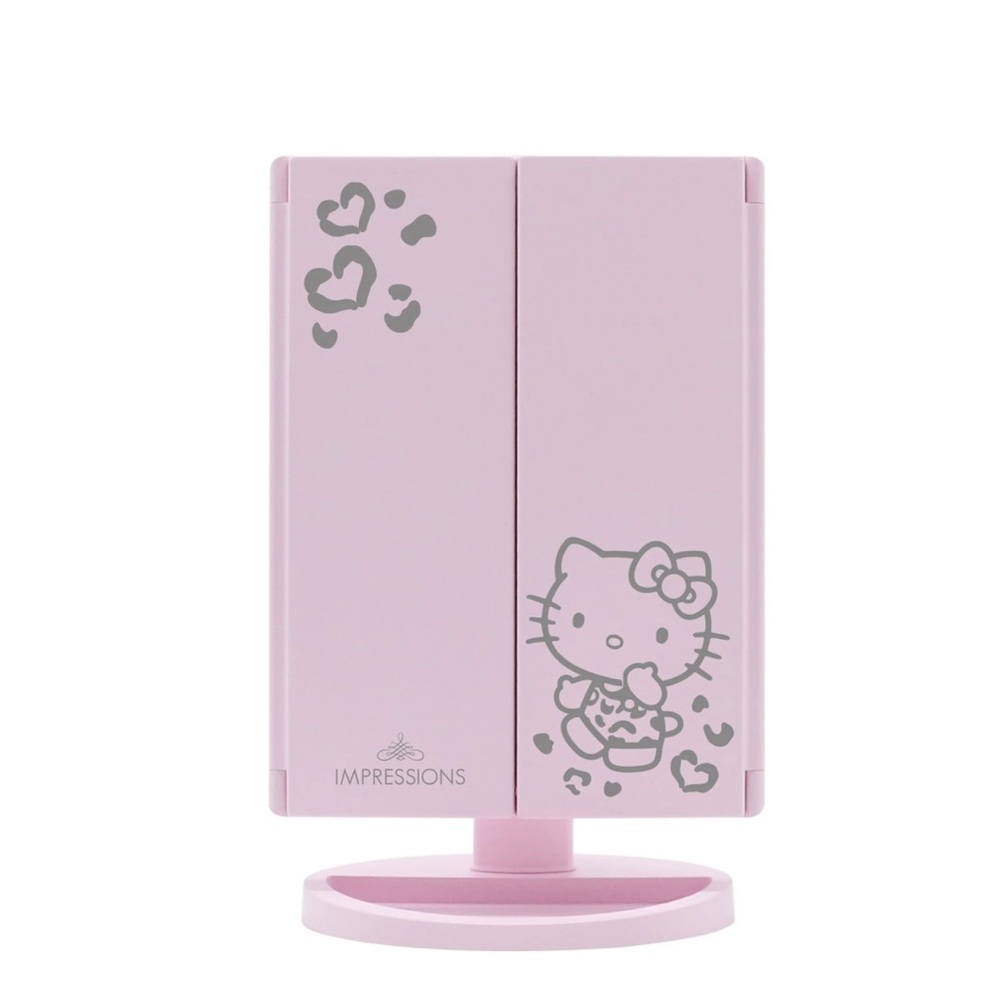 Hello Kitty Led Trifold Makeup Mirror